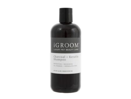 iGroom Charcoal + Keratine Shampoo 473 ml