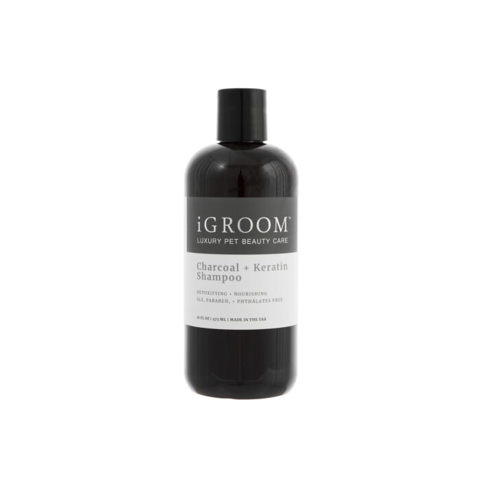 iGroom Charcoal + Keratine Shampoo 473 ml