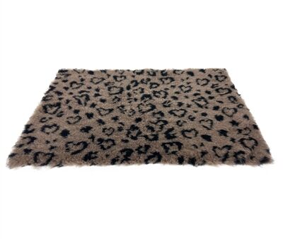 Martin Vetbed Print Luipaardprint Beige / Zwart Gerecycled