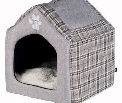 Trixie Relax Iglo Hondenhuis Silas Grijs / Creme