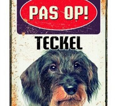 Plenty Gifts Waakbord Blik Teckel