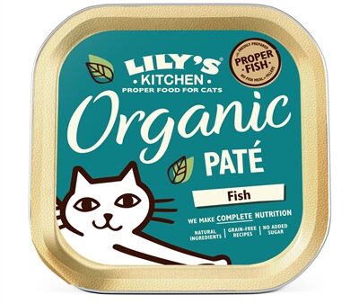 Lily's Kitchen Cat Organic Fish Pate