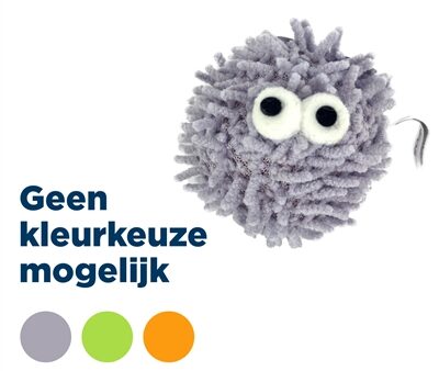 Fofos Bal Gezicht Met Ratel Assorti