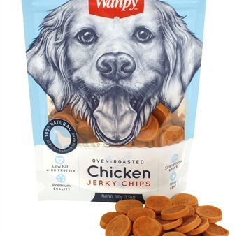 Wanpy Oven-Roasted Chicken Jerky Chips