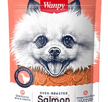 Wanpy Oven-Roasted Salmon Fish Shape Bites