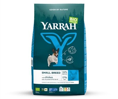 Yarrah Dog Biologische Brokken Small Breed Kip