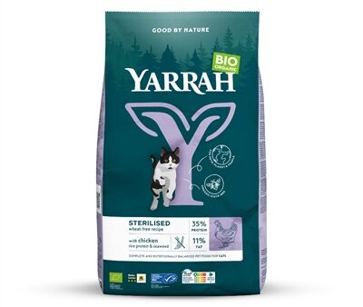 Yarrah Cat Sterilised Graanvrij