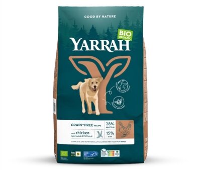 Yarrah Dog Biologische Brokken Graanvrij Kip/Vis