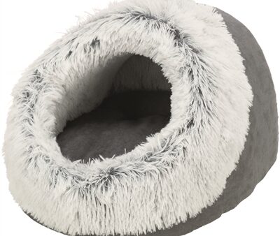 Trixie Kattenmand Iglo Harvey Grijs / Wit-Zwart