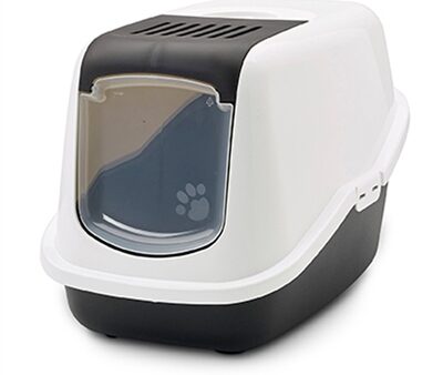 Savic Kattenbak Nestor Wit / Zwart