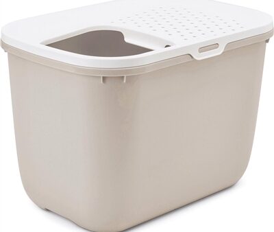 Savic Kattenbak Hop In Wit / Mokka