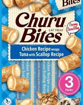 Inaba Churu Bites Cat Chicken Recipe Wraps Tuna With Scallop Recipe