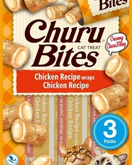 Inaba Churu Bites Cat Chicken Recipe Wraps