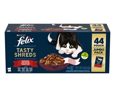 Felix Heerlijke Reepjes Farm Selectie Rund / Kip / Eend / Kalkoen