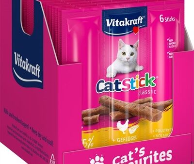 Vitakraft Cat-Stick Mini Gevogelte Met Lever