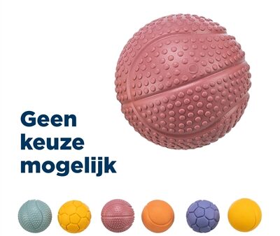 Trixie Bal Natuurrubber Assorti