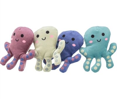 Trixie Octopus Pluche Met Catnip Assorti