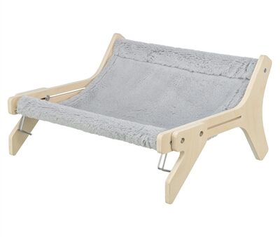 Trixie Hangmat Hout Onbehandeld Grijs