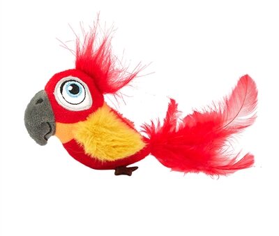 Fofos Papegaai Met Geluid En Catnip Ballen