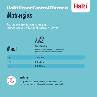Halti Harness Front Control Zwart - Afbeelding 6