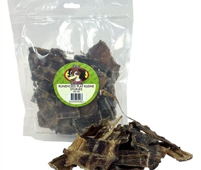 Petsnack Rundvlees Plat Kleine Stukjes