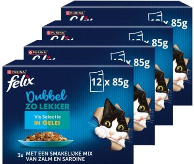 Felix Dubbel Zo Lekker Vis Selectie In Gelei