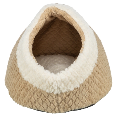 Trixie Kattenmand Iglo Kaline Mio Lichtbruin / Creme - Afbeelding 3