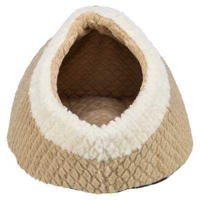 Trixie Kattenmand Iglo Kaline Mio Lichtbruin / Creme - Afbeelding 4