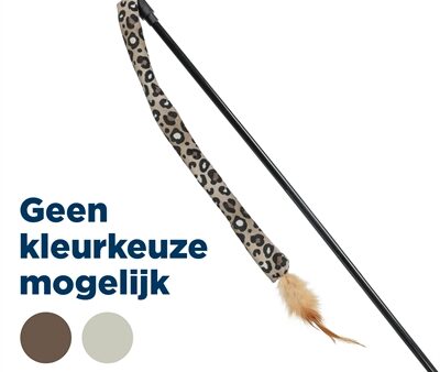 Trixie Kattenhengel Staart Panterprint Pluche Met Kattenkruid / Catnip