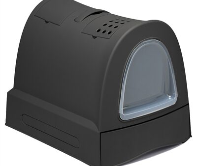 Imac Kattenbak Zuma Met Schuiflade Antraciet