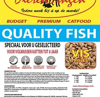 Budget Premium Catfood Quality Fish