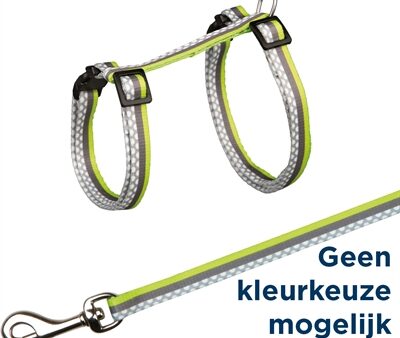 Trixie Kattentuig Met Riem Freshline Spot Assorti