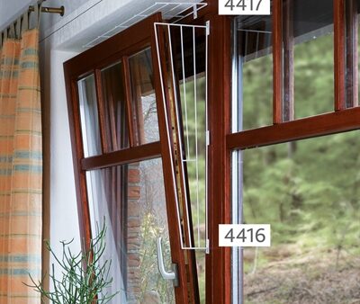 Trixie Beschermrooster Voor Raam Boven / Beneden Wit