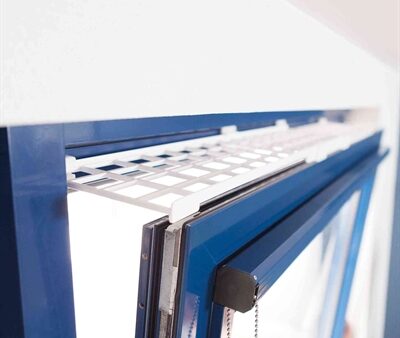 Trixie Beschermrooster Voor Raam Boven / Beneden Uittrekbaar Wit