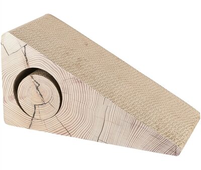 Trixie Krabhelling 2-Delig Karton Catnip Bruin