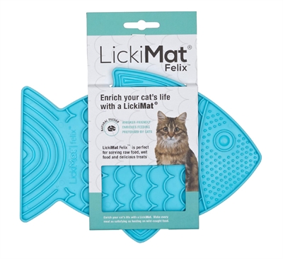 Lickimat Kat Felix Turquoise - Afbeelding 2