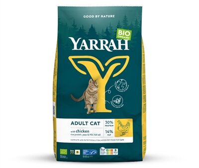 Yarrah Cat Biologische Brokken Kip