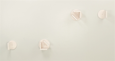 Trixie Set 2 Muurlandschap Klimpad Wit / Grijs - Afbeelding 4