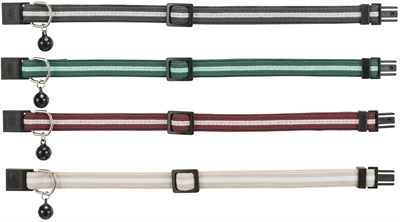 Trixie Halsband Kat Strepen Elastisch Assorti - Afbeelding 3