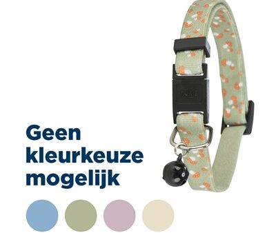 Trixie Halsband Kat Paddenstoel Elastich Assorti