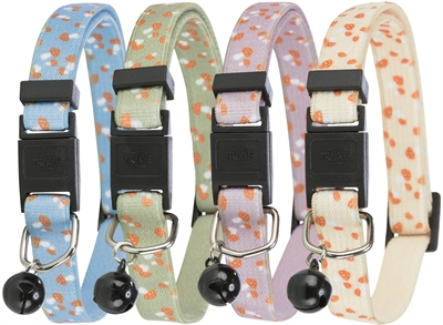 Trixie Halsband Kat Paddenstoel Elastich Assorti - Afbeelding 2