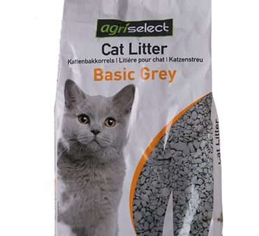 Agriselect Basic Grey Kattenbakvulling