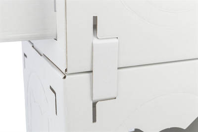 Trixie Kattenmeubel Casa Cara Karton Wit - Afbeelding 10