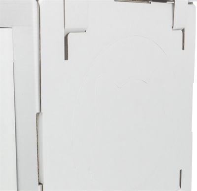 Trixie Kattenmeubel Casa Cara Karton Wit - Afbeelding 11