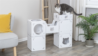 Trixie Kattenmeubel Casa Cara Karton Wit - Afbeelding 12