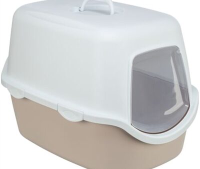 Trixie Kattenbak Vico Blush / Wit