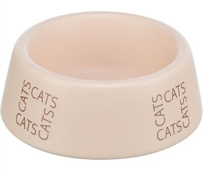 Trixie Voerbak / Drinkbak Kat Cats Keramiek Roze