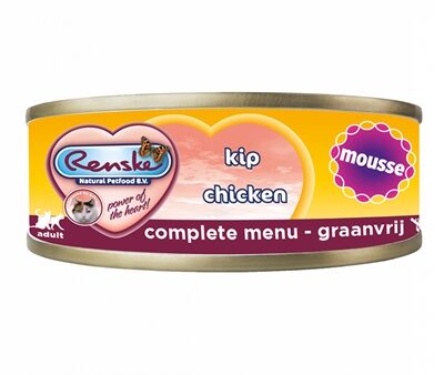 Renske Kat Vers Bereid Mousse Kip Graanvrij